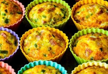 FIT Weight Loss Plan - Hatch Green Chili & Ham Breakfast Egg Muffins