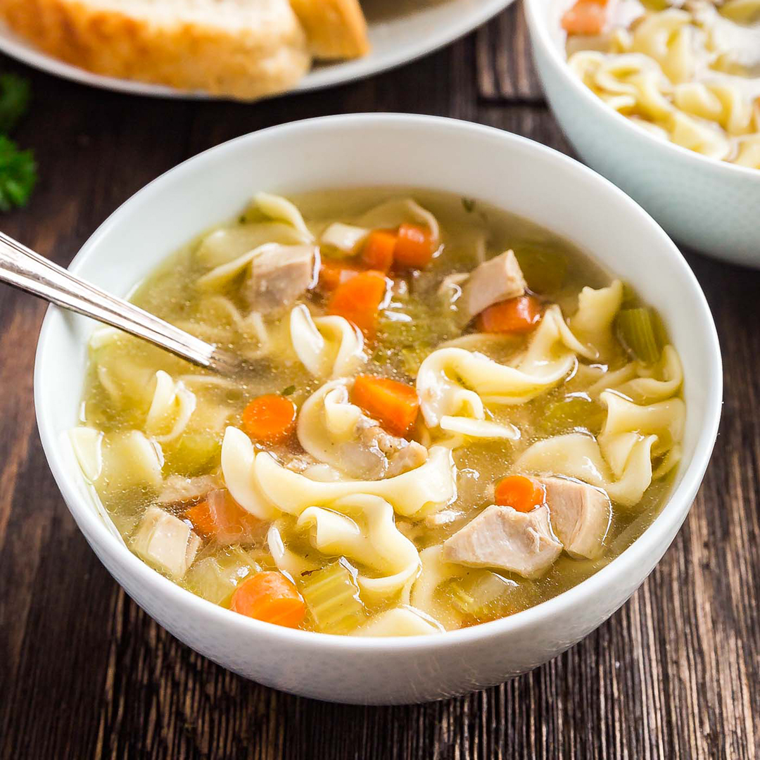 Hearty Homemade Chicken Noodle Soup Foodies In Texas   Hearty Homemade Chicken Soup 