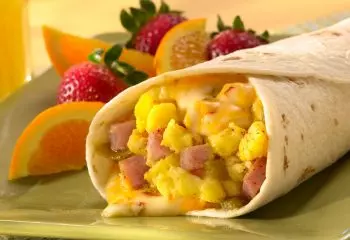 FIT Weight Loss Plan - Texas Scramble Breakfast Burrito