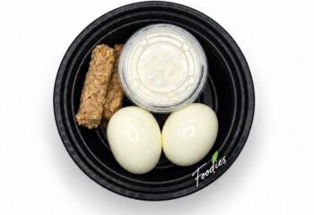 Breakfast Protein Pack (Chicken Sausage, Hard-Boiled Egg & Vanilla Greek Yogurt)