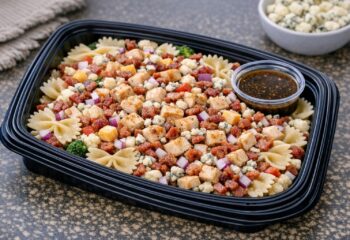 Balsamic Chicken Pasta Salad