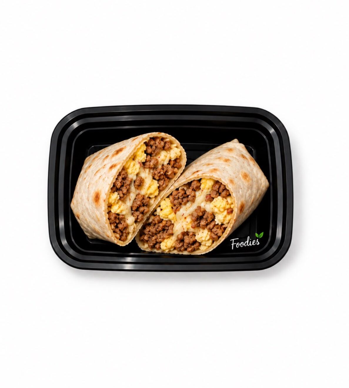 FIT - Spicy Ground Turkey, Egg & Cheese Breakfast Burrito