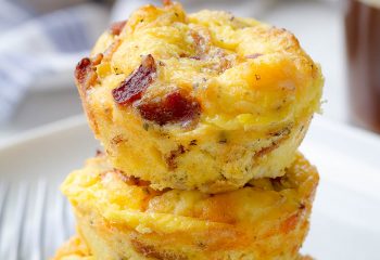 FIT Weight Loss Plan - Bacon & Cheddar Breakfast Egg Muffins