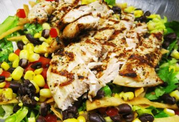 FIT Weight Loss Plan - Spicy Grilled Chicken Southwestern Salad