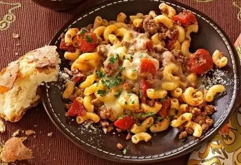 Italian Beef & Tomato Macaroni Lunch Bowl