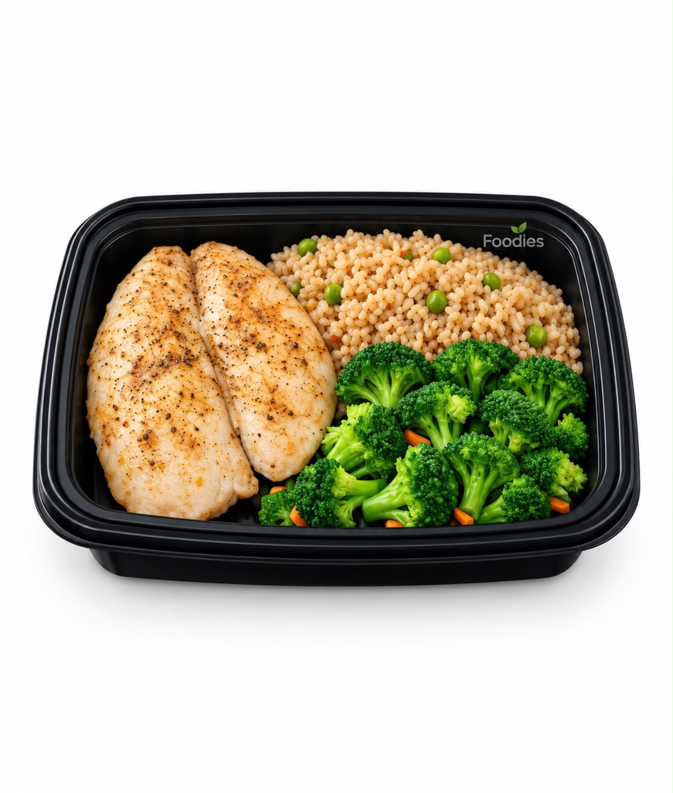 FIT Baked Tilapia with Mexican Brown Rice and Broccoli