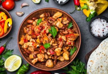 FIT Weight Loss Plan - Spicy Chopped Mexican Chicken & Beans