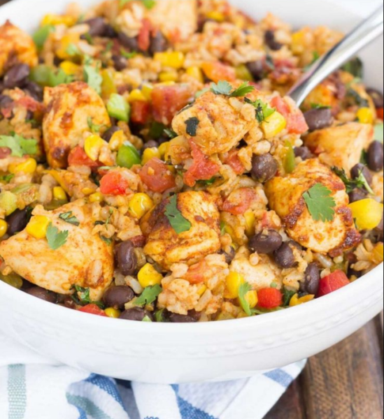 Chipotle Chicken Fried Rice - Foodies In Texas