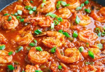 FIT Weight Loss Plan - Zesty Shrimp Creole over Brown Rice with Steamed Broccoli