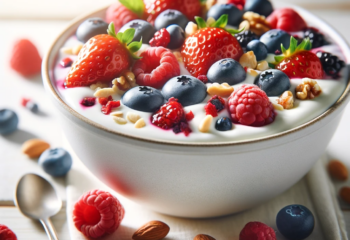 FIT Weight Loss Plan - Greek Yogurt with Mixed Berries & Nuts