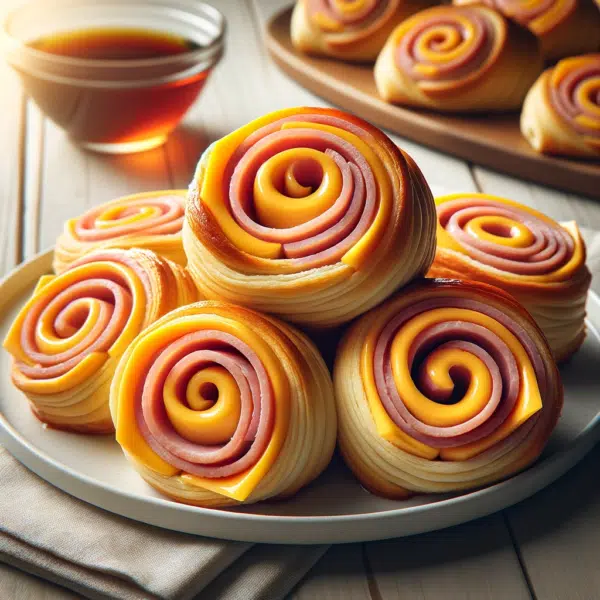 Ham & Cheese Breakfast Pinwheels Foodies In Texas