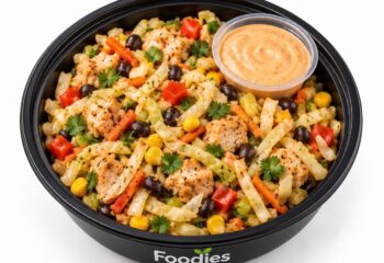 FIT -Southwest Egg Roll in a Bowl With Chipotle ranch dressing FIT -Southwest Egg Roll in a Bowl With Chipotle ranch dressing