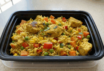 Chicken and Rice Venezuelan-Style  (Arroz con Pollo)
