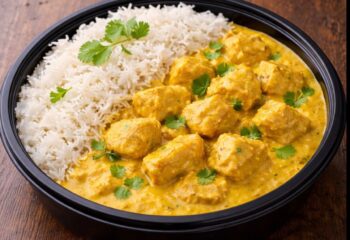 Coconut Chicken Curry with Basmati Rice