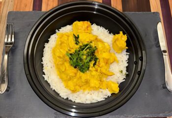Coconut Chicken Curry with Basmati Rice