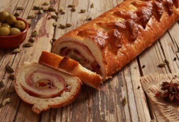 Venezuelan Ham Bread (Pan de Jamón)